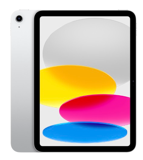 iPad 11 gris, vue de face
